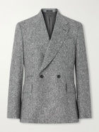 Paul Smith - Double-Breasted Donegal Wool-Tweed Blazer - Gray