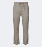 Frescobol Carioca Oscar linen and cotton straight pants