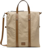 Paul Smith Khaki Duffle Tote