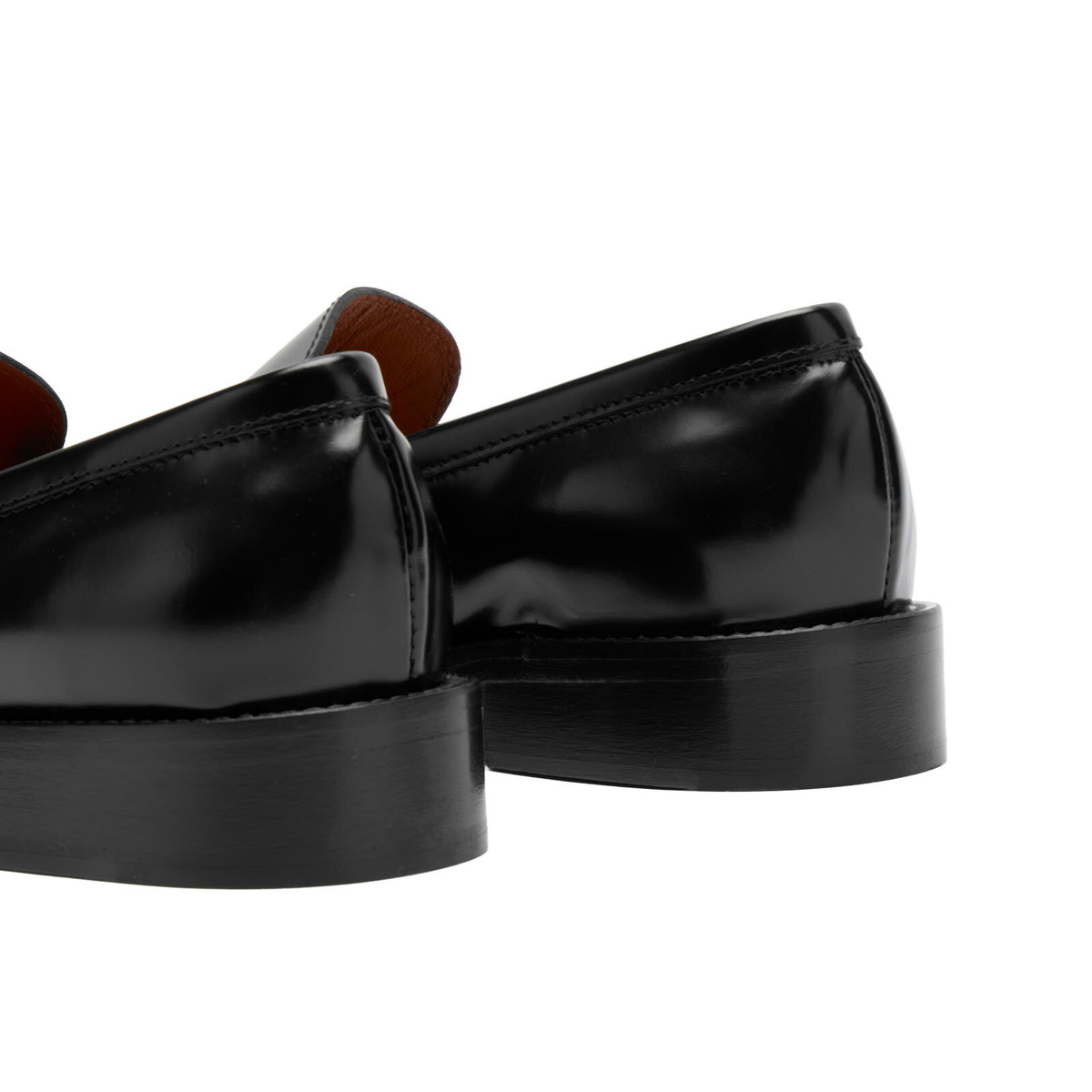 Acne Studios Women's Leather Loafers in Black