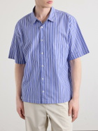 Aimé Leon Dore - Striped Cotton-Poplin Shirt - Blue