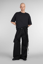 Ann Demeulemeester Iben Pants In Black Cotton