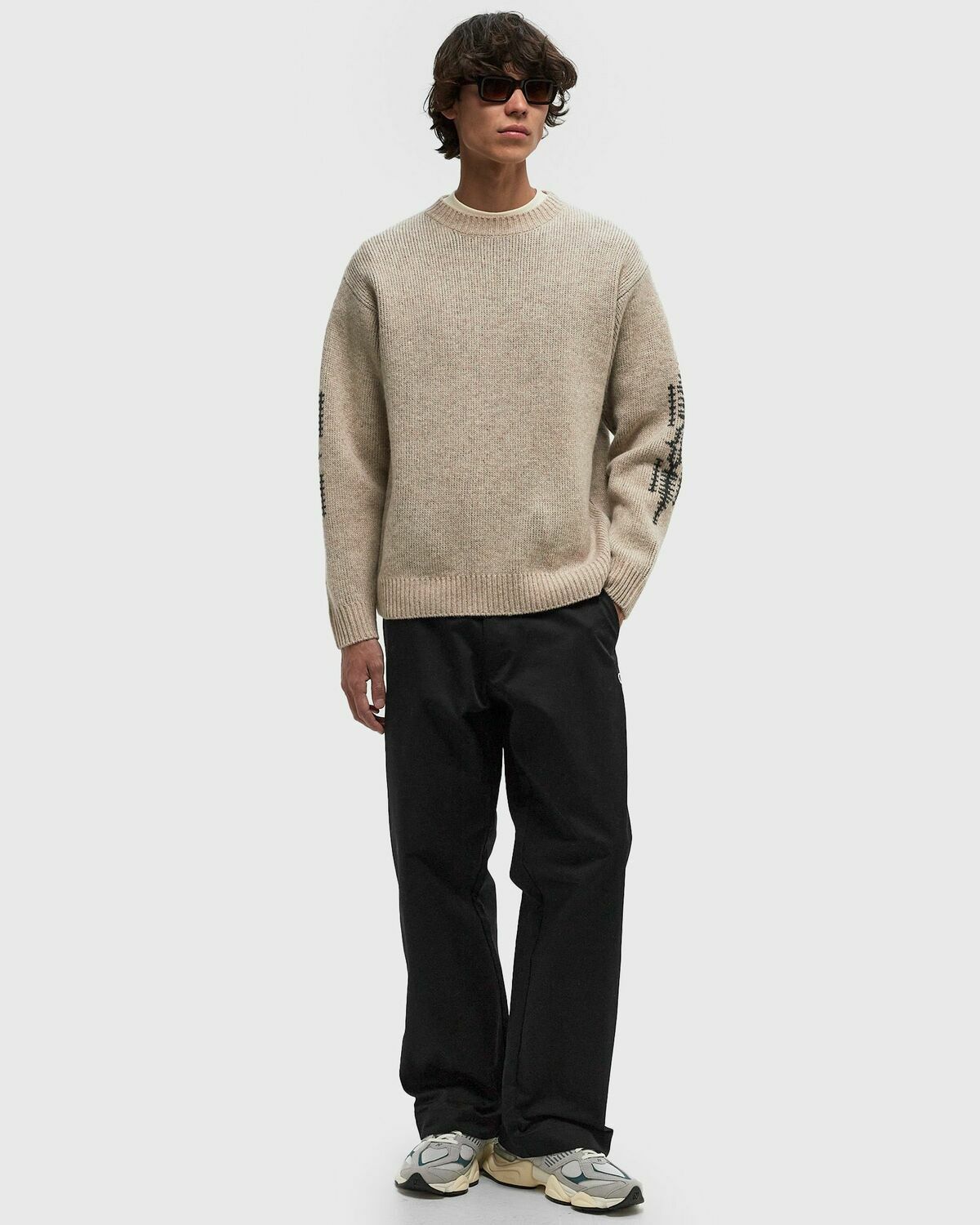 Pendleton CREWNECK SWEATSHIRT White Mens Pullover