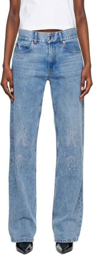 Photo: Abra Blue Rhinestone Jeans