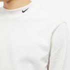 Nike Men's Life Mock Neck Shirt in Phantom/Black