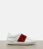 Valentino Garavani Rockstud Untitled leather sneakers