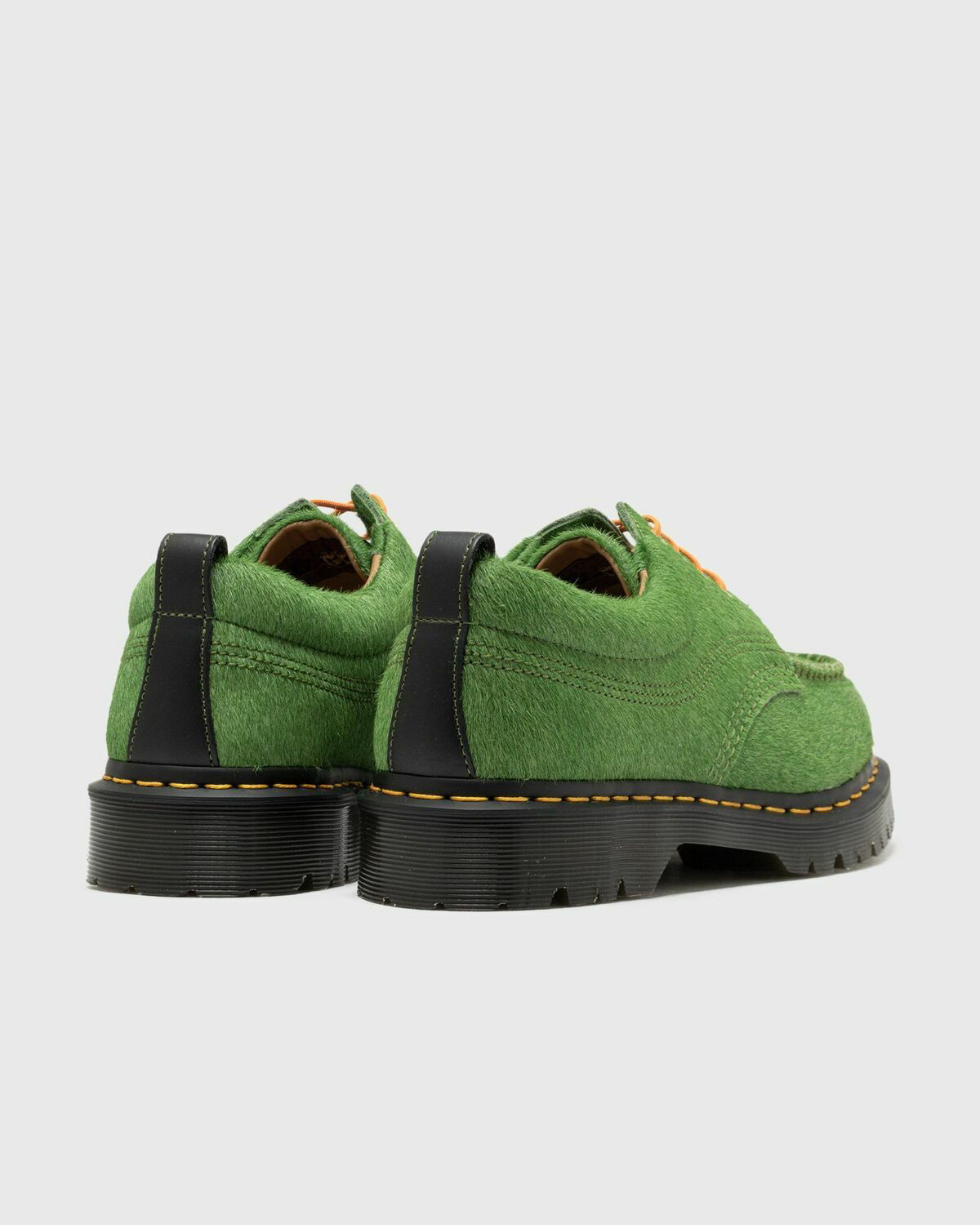 UK9 28cm Awake NY × Dr.Martens Lowell Lowell Awake Hair-On Leather Moc Toe Shoes in Navy | Dr. Martens
