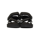 Suicoke Black DEPA-ECS Sandals