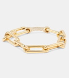 Robinson Pelham Identity 18kt gold bracelet and bar set with diamonds