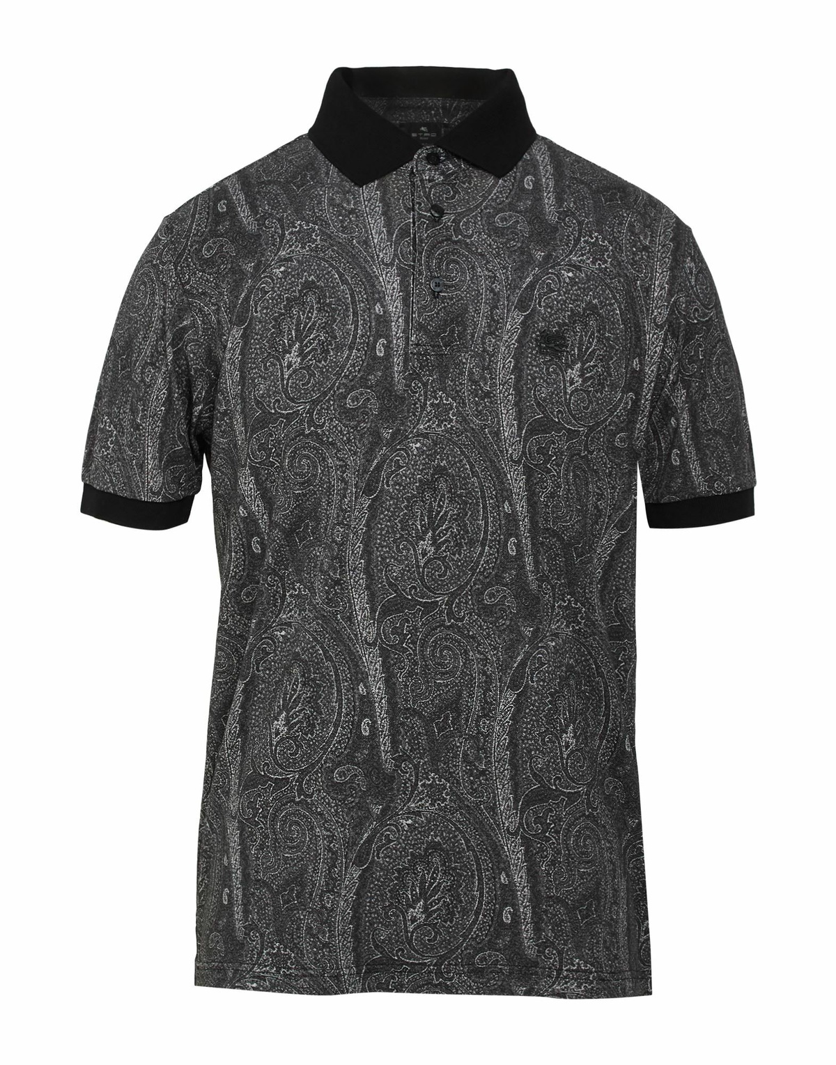 Etro Mens Polo shirt in Black