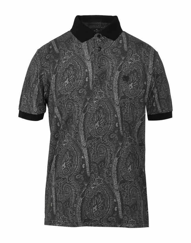 Photo: Etro Mens Polo shirt in Black