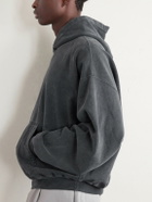 Remi Relief - Cotton-Jersey Hoodie - Gray