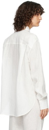 Louisa Ballou White Oversized Shirt