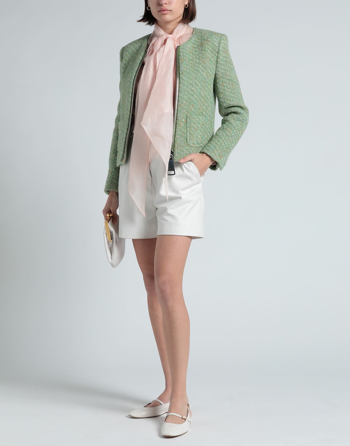 Moschino Couture Womens Blazer in Sage green