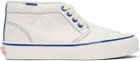 Vans Off-White & Blue OG Chukka LX Mid-Top Sneakers