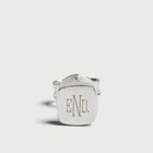 END. Signet Stud in Silver