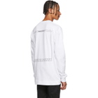 Nomenklatura Studio White Limited Edition Monuments Long Sleeve T-Shirt