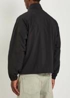 Picante Boxy Nylon Track Jacket Black