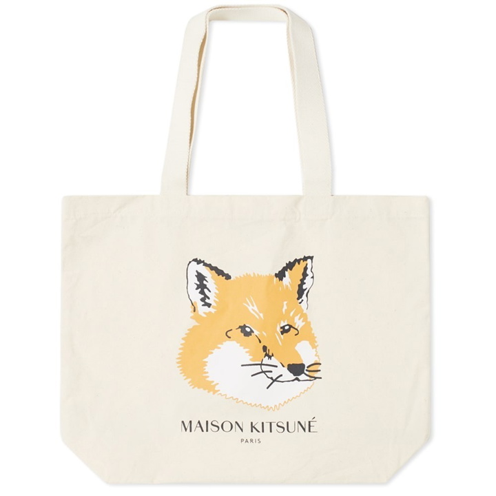 Photo: Maison Kitsuné Fox Head Tote Bag