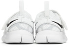Nike Baby White Free Run 2 Sneakers