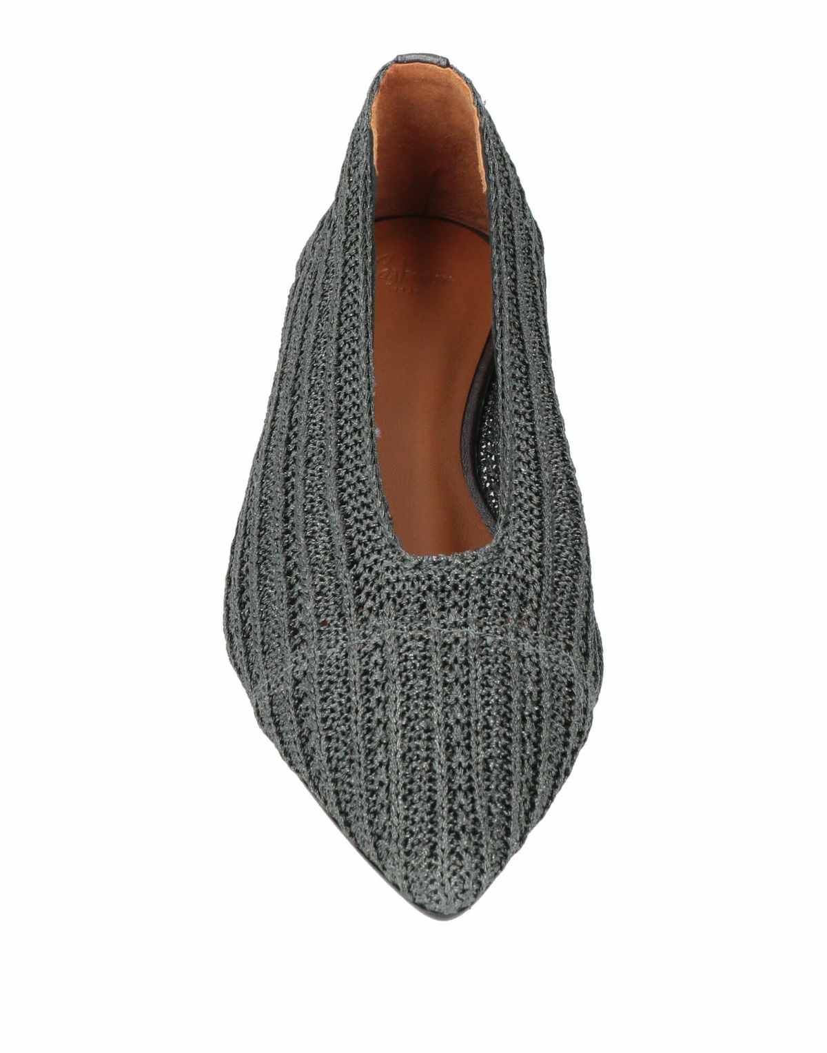 Castañer Womens Ballet flats in Gunmetal