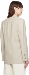 TOTEME Beige Tailored Blazer