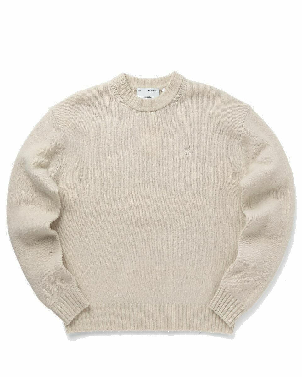 Photo: Axel Arigato Clay Signature Sweater Beige - Mens - Pullovers