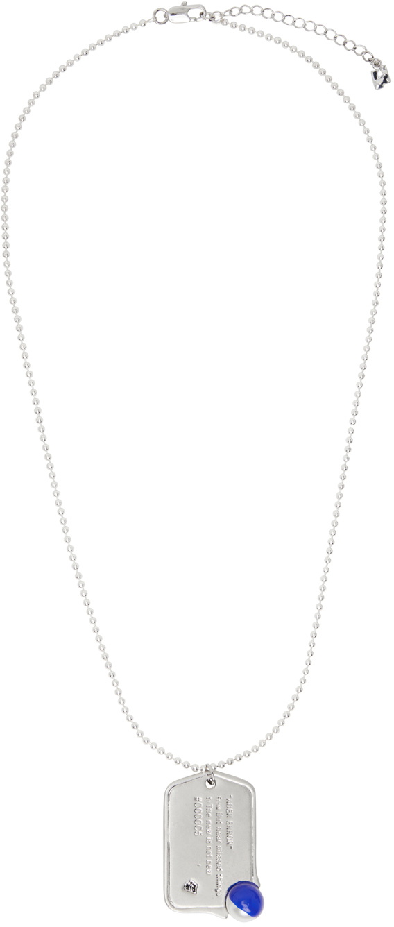 ADER error Silver Rapil Necklace