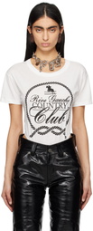 VAQUERA White 'Country Club' Bodysuit