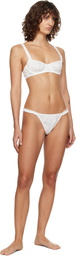 Fruity Booty White Hai Edition Silk Balconette Bra
