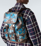 Gucci GG Canvas camouflage backpack