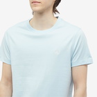 Burberry Men's Parker TB Circle Logo T-Shirt in Duck Egg Blue