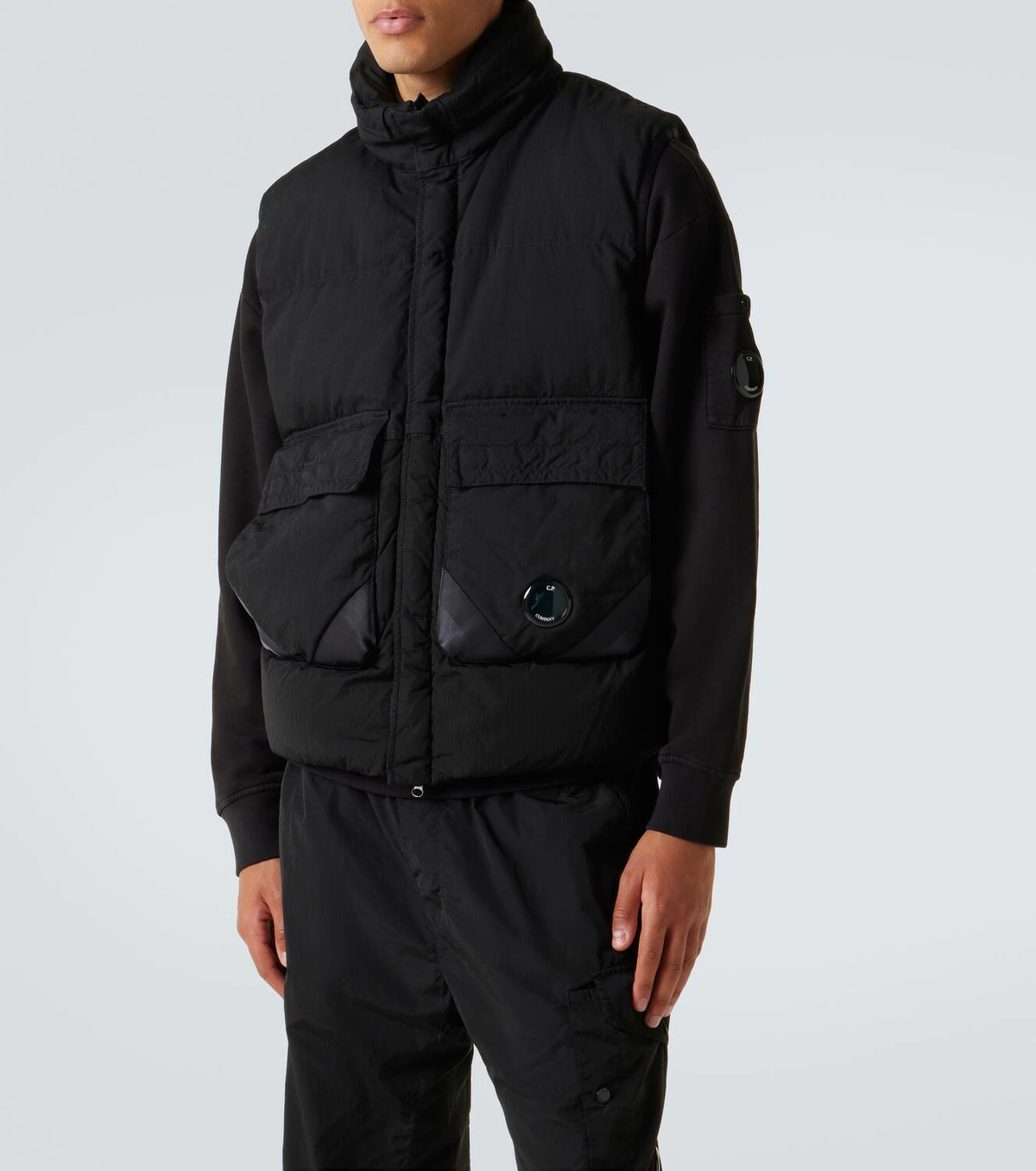 C.P. Company Hooded down vest