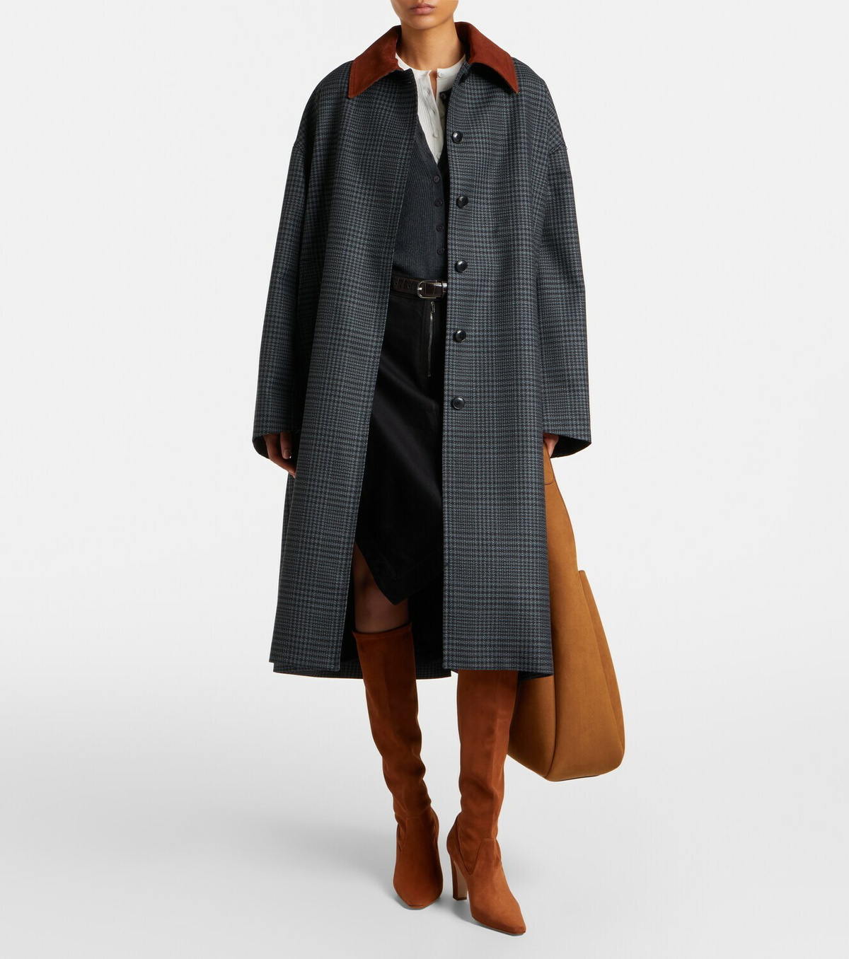Manolo Blahnik Pavisco suede knee-high boots