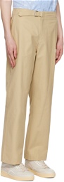 LE17SEPTEMBRE Beige Belted Trousers