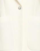 Palm Angels Womens Blazer Ivory