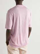 Zegna - Wool T-Shirt - Pink