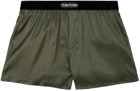 TOM FORD Green Patch Boxers