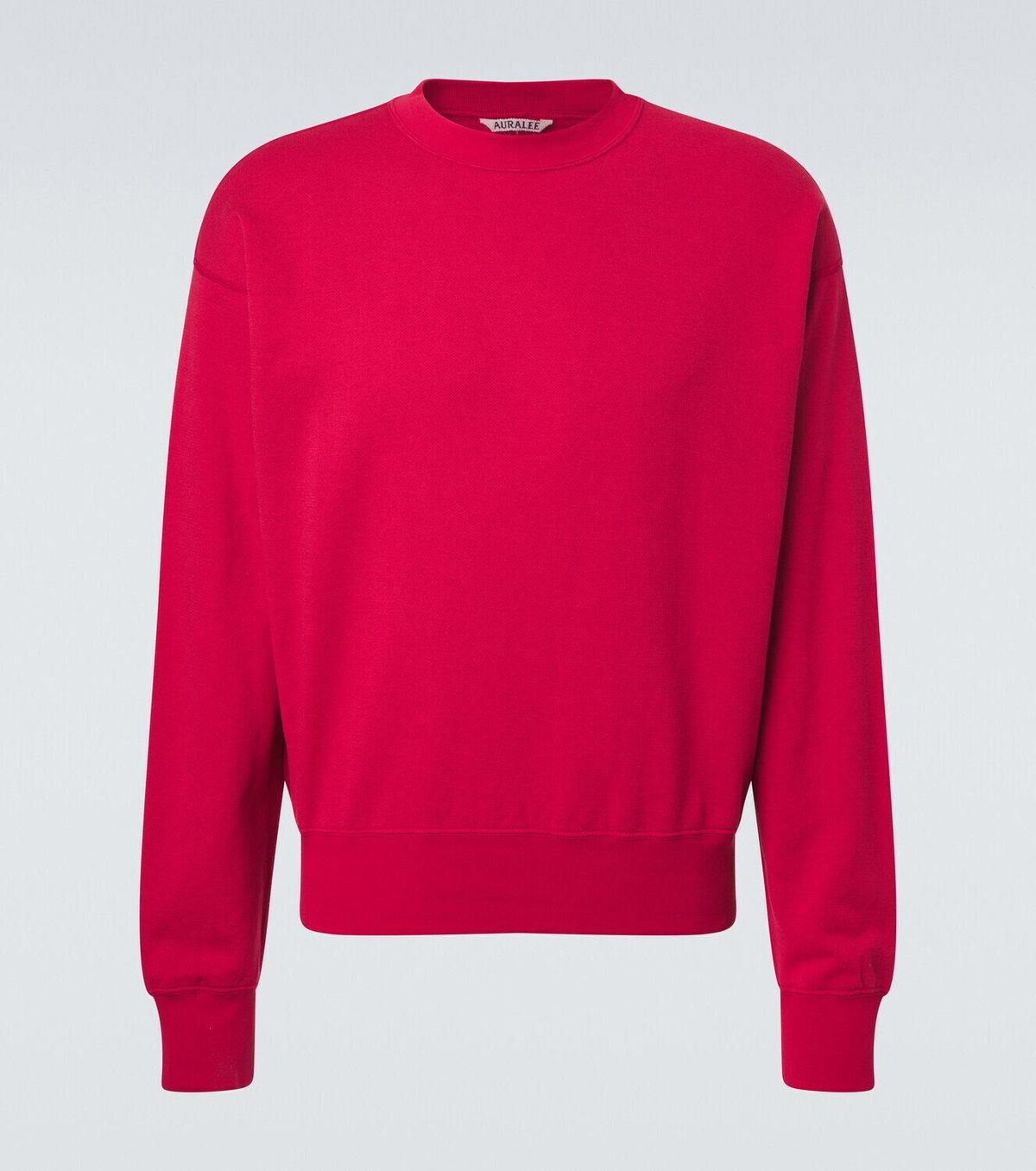 Auralee Cotton, wool and silk sweatshirt