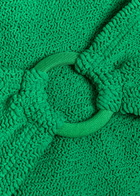 Hunza G Misty Crinkle Bikini - Green - One Size