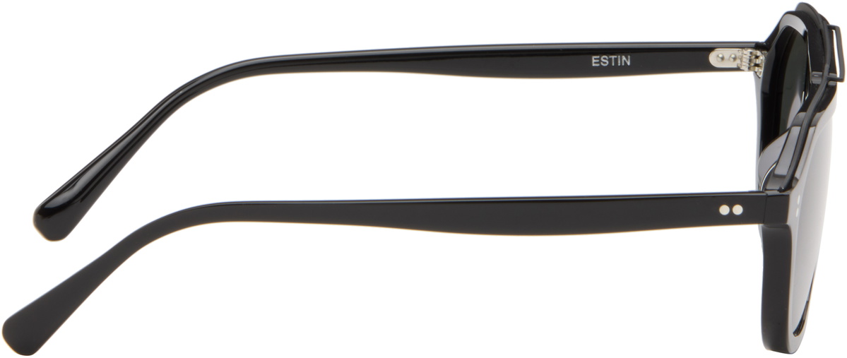 Oliver Peoples Black Estin Sunglasses