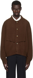 CMMN SWDN Brown Seth Cardigan