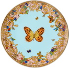 Versace Blue Rosenthal 'Le Jardin' Bread Plate, 17 cm