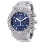 Blancpain Air Command Chronograph Automatic Blue Dial Ladies Watch 2485F-1140-M71
