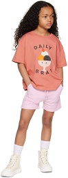 Daily Brat Kids Pink Happy Ice T-Shirt