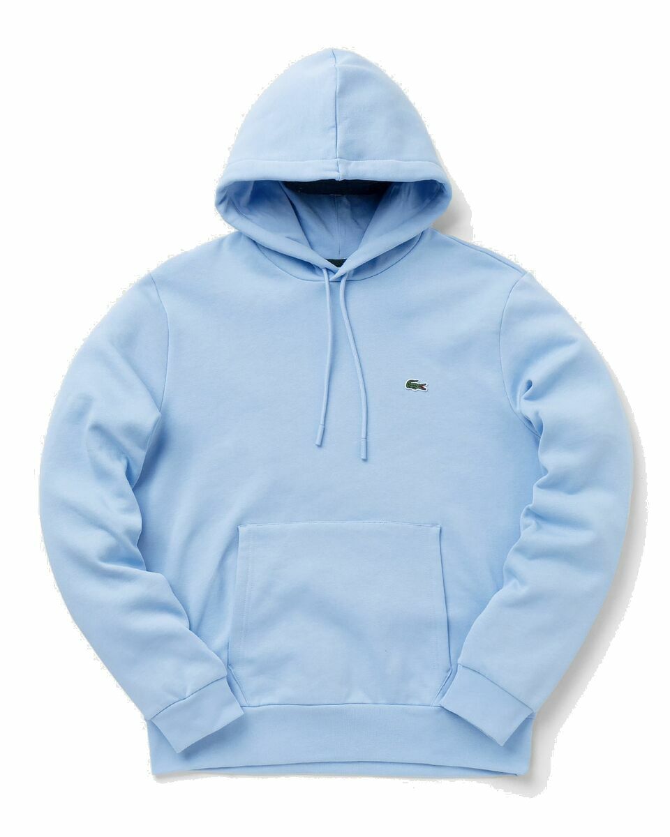 Lacoste light best sale blue hoodie