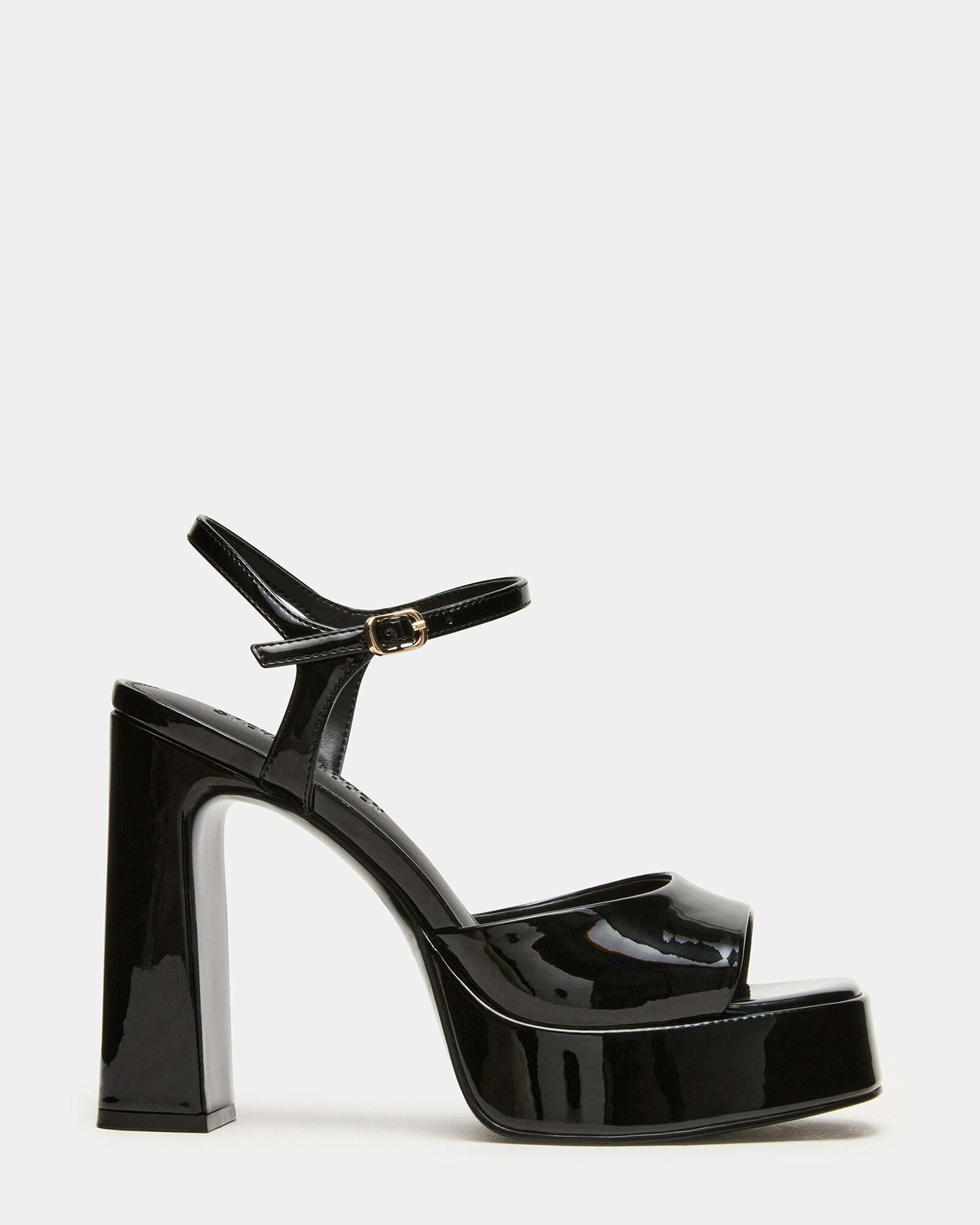 Steve Madden Liandra Heels in Black Patent