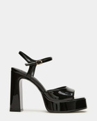 Steve Madden Liandra Heels in Black Patent