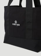 Ostrya - Crag Canvas Tote Bag in Black