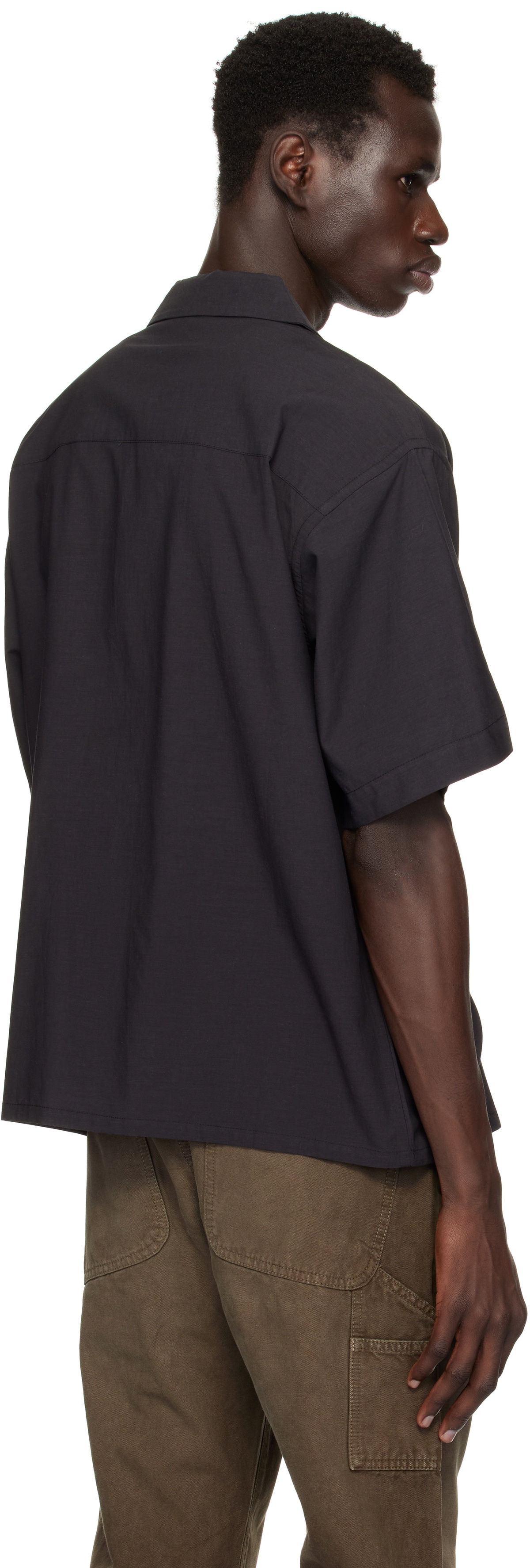 John Elliott Black Camp Shirt
